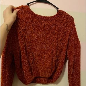 Cropped sweater